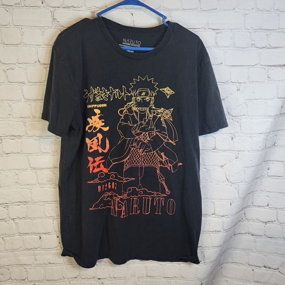 Men's Naruto shirt, size XL